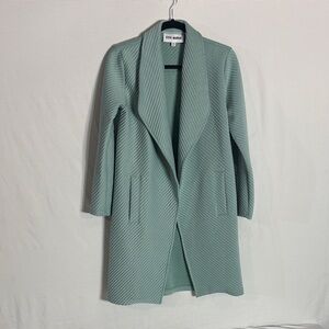 BB Dakota Steve Madden Ribbed Light Green Thick Coatigan- Size XS